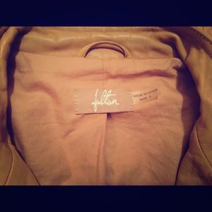 Fulton leather jacket